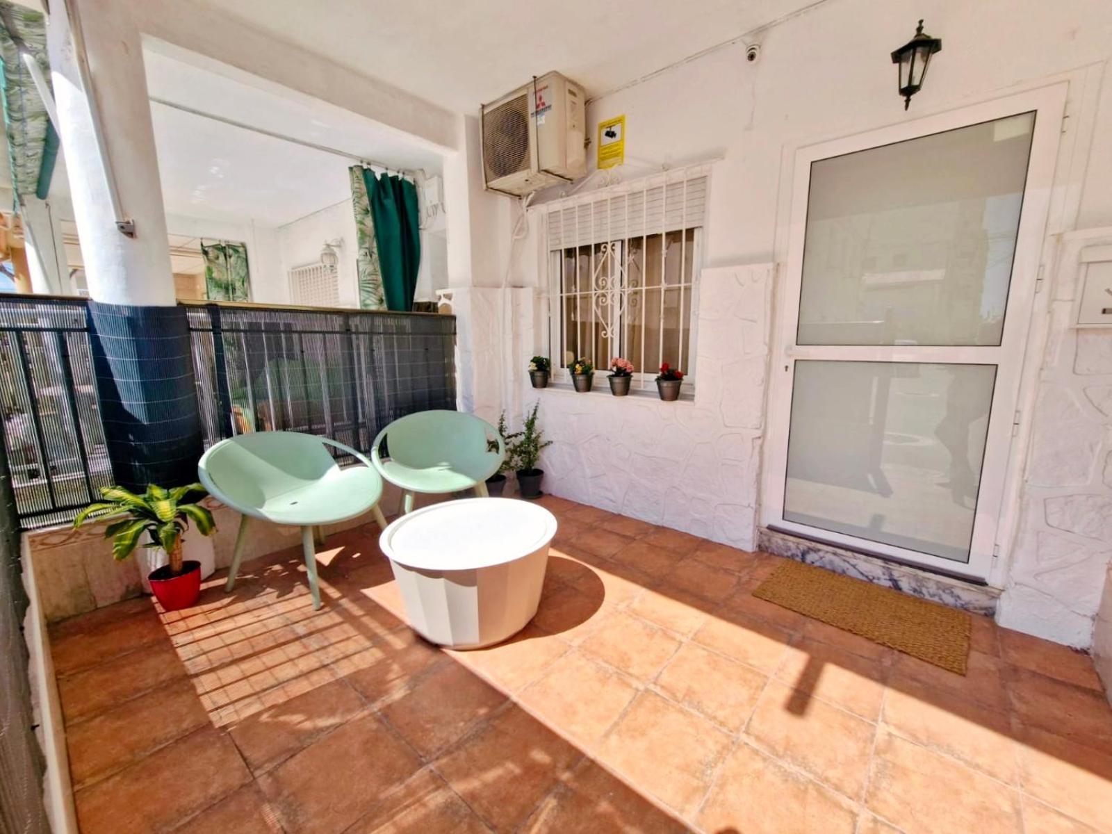 산타 폴라 La Casita, A 2 Min A Pie De La Playa! 빌라 외부 사진